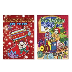 Book Dot To Dot Xmas A4 32pg