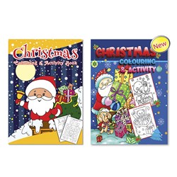 Book Colouring Activity Xmas A4 32pg