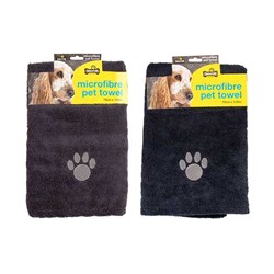 Towel Pet 72x105cm 2 Asstd Colours