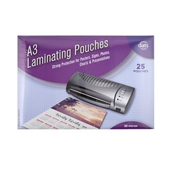 Laminating Pouches A3 25pk