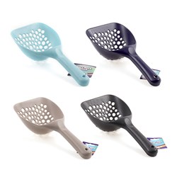 Cat Litter Scoop PP Jumbo 3 Asstd Colours