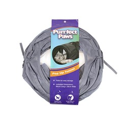 Cat Pop Up Tunnel 86x26cm