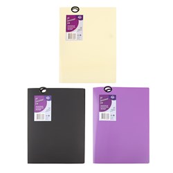 Document File Premium A4 PP Cover with Punchless Clamp