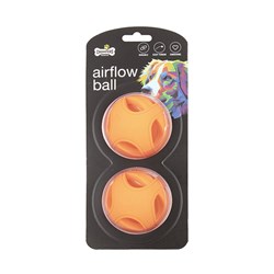 Dog Toy Ball Airflow 7cm Pk2 Premium