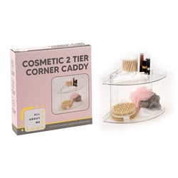 Cosmetic Organiser 2 Tier Corner Caddy 20x20cm