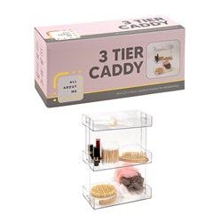 Cosmetic Organiser 3 Tier Caddy 25x12.5x33cm