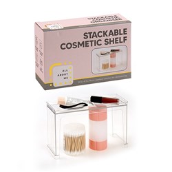 Cosmetic Organiser Shelf Stackable 24.5x8.5x15cm
