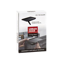 Screen Caddy TV Monitor Top Shelf Media Device Organiser