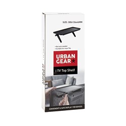 Screen Caddy TV Monitor Top Shelf Media Device Organiser