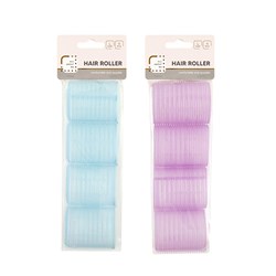 Hair Styling Roller L 4pk 5cm 2 Asst