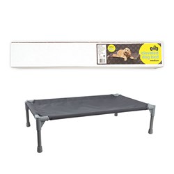 Bed Dog Elevated Metal Frame w Plastic Corners Medium