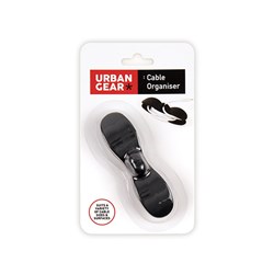 Cable Organiser Pk1 11x2.9x3cm TPR