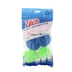 Sponge Scourer Pad PP 6pk