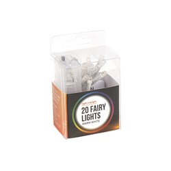 Lights Fairy Warm White Battery Operated Pk20