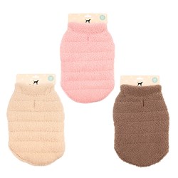 Pet Jacket Sherpa 45cm 3 Asstd Colours