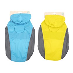 Pet Jacket Water Resistant 25cm 2 Asstd Colours