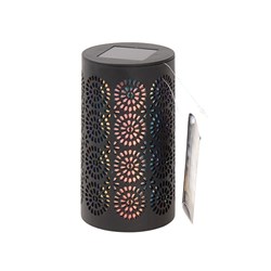 Light Lantern Decorative 1L WW Solar 7.5x7.5x13cm Pk1 PDQ