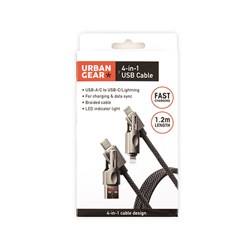 Charging 4 in 1 USB Cable Fast 1.2m