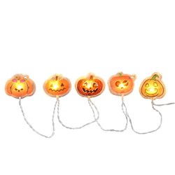 Halloween Window Sticker String Light Pk5 W.W B/OP