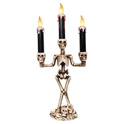Halloween Skeleton Candle Stake Lights 3L B/OP