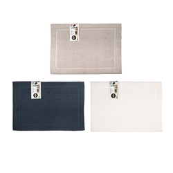 Bath Mat 1300GSM 90x60cm Memory Foam Asst Cols
