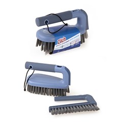 Brush Scrubber w Handle 6x5.5x9cm