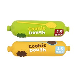 Dog Toy Latex Cookie Dough Roll 22cm 2 Asstd