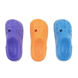 Dog Toy Sneaker Insert Treat 3 Assorted Colours