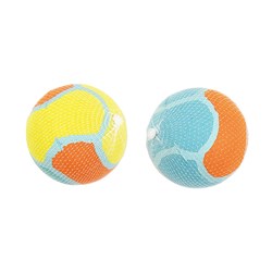 Dog Toy Tennis Ball 9.5cm 2 Asstd Colours