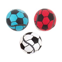 Dog Toy Football Multi Colour 12.7cm - 3 Asstd