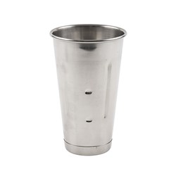 Milkshake Cup Stainless Steel 16x9cm