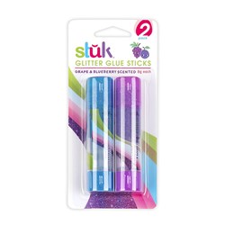 Glue Stick Glitter Scented 8g 2pk