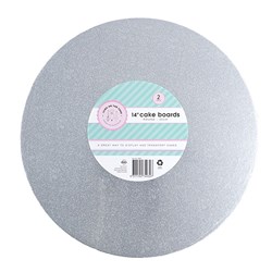 Cake 14" Round Board 2pk