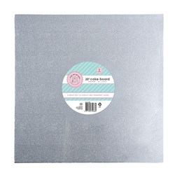 Cake 20" Square Board 1pk