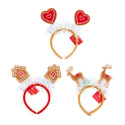 Headband Novelty Xmas 3 Asst