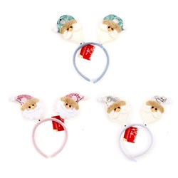 Headband Novelty Xmas 3 Asst