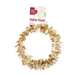 Garland Xmas Mini Tinsel 3m 2 Asst