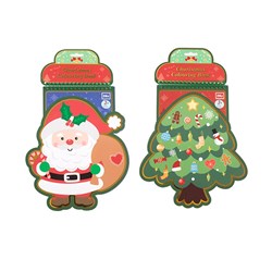 Book Colouring Xmas w Coil 20pg 2 Asst