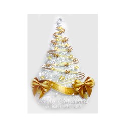 Stickers Window Xmas PVC 60x40cm