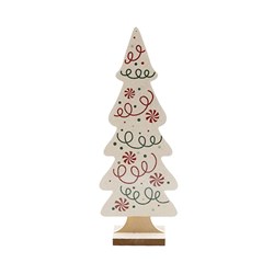Decoration Xmas Table Tree Wood MDF 41cm