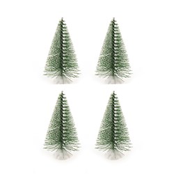 Decoration Xmas Table Mini Tree 4pk 8cm