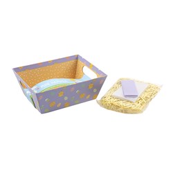 Gift Box Hamper Basket Set 23.5x17.3x9cm 3 Asst