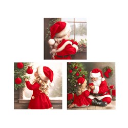 Stickers Window Xmas 30.5x30.5cm 2 Asst