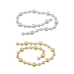 Garland Xmas w Bauble Foam 1.2M 2 Asst