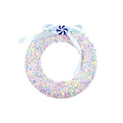 Decoration Xmas Ornaments Wreath 25x3cm