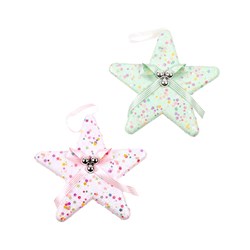 Decoration Xmas Ornaments Star 24cm 2 Asst