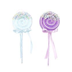 Decoration Xmas Ornaments Lollipop 27cm 2 Asst