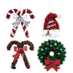 Decoration Xmas Ornaments 4 Asst PDQ