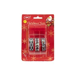 Tape Xmas w Dispenser 3pk