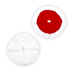 Tree Skirt Mini 26cm Xmas 2 Asst